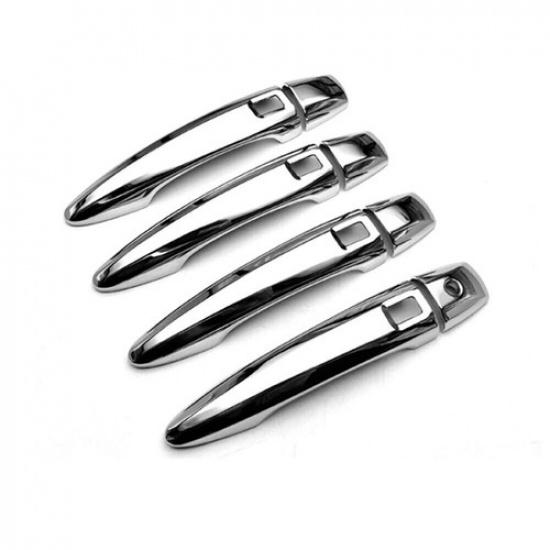 For 2023 2024 Nissan Pathfinder ABS Chrome Door Handle Cover Trim Garnish