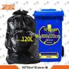 Zhongxun Outdoor Extra Large Black Flat Top Thickened Garbage Bags
