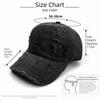 Broken Style Design Baseball Hats Solid Color Sunshade Caps New Peaked Caps