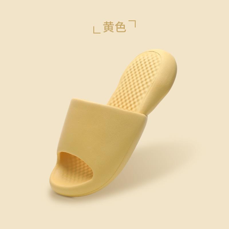 Mode Hausschuhe Hausschuhe Für Weiche Sommer EVA Sandalen Stumm Rutschfest Damen Plateau Hausschuhe für Zuhause 2024 Pantoletten Weich Große Größe