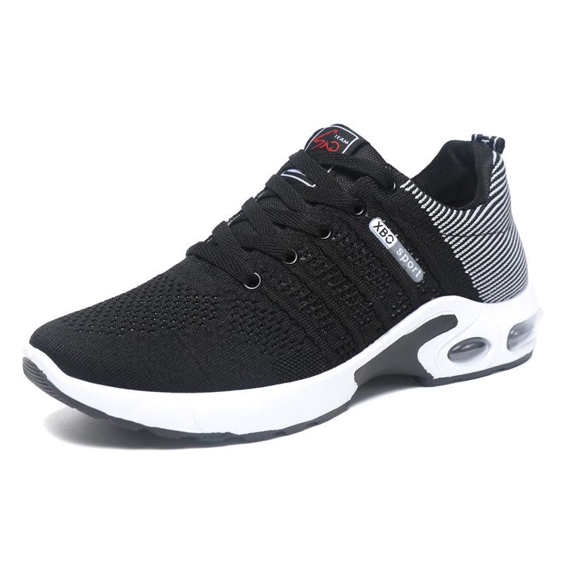 Men's Shoes Fly-woven Breathable Sports and Leisure Shoes Fashionable Versatile Simple Travel Shoes Support