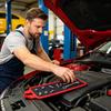 Magnetic Tool Holder Pad Magnetic Parts Holder Tray with Handles Flexible Tool Organizer Mat for Garage Car Repair Workshop