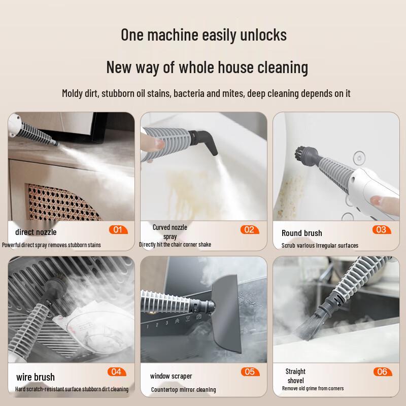 Yili Household Multifunctional High-Pressure Steam Cleaner