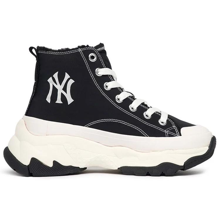 MLB Chunky High Padding Mono Yankees 'Black White' 3ASHU4216-50BKS