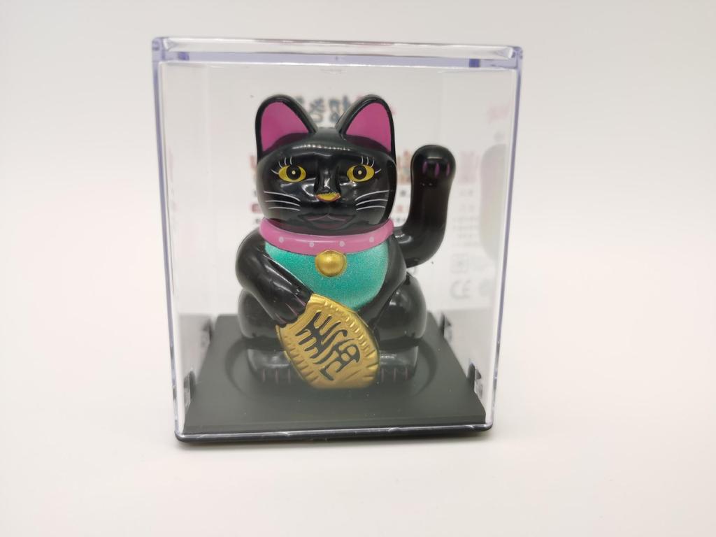 Solarbetriebene Winkekatze Figur - Kreatives Ornament und Einzigartiges Geschenk