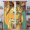 Abstract Sexy Girl Partition Blinds Halloween Decoration Window Curtain for Room 2 Panel Shades Elegant Room Curtains Living