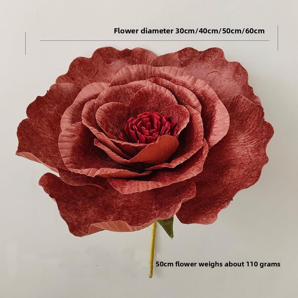 30-60cm Artificial Peony Flower Window Display Wedding Fake Flower  Photo Props