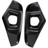 Carbon Fiber Style Front Fog Light Lamp Cover Molding Trims Accessories for 2022-2025 Toyota RAV4