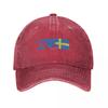 Sweden Baseball Cap GentleUnisex Hat New In Hat winter hats for Unisex funny hat Golf Women Unisexs