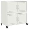 VidaXL Buffet, Cabinet with Door, Cupboard with Storage, Living Room Organizer, Home Interior, White 846655