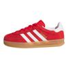 adidas Originals Gazelle Indoor Suede Comfortable Durable Low Top Kids Sneakers Kids Sneakers Red IH9136