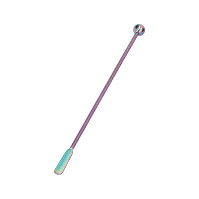 Agitatore in Acciaio Inossidabile 304 Cocktail Caffè Bevanda Agitatore Bastoncino Accessorio Bar Colorato