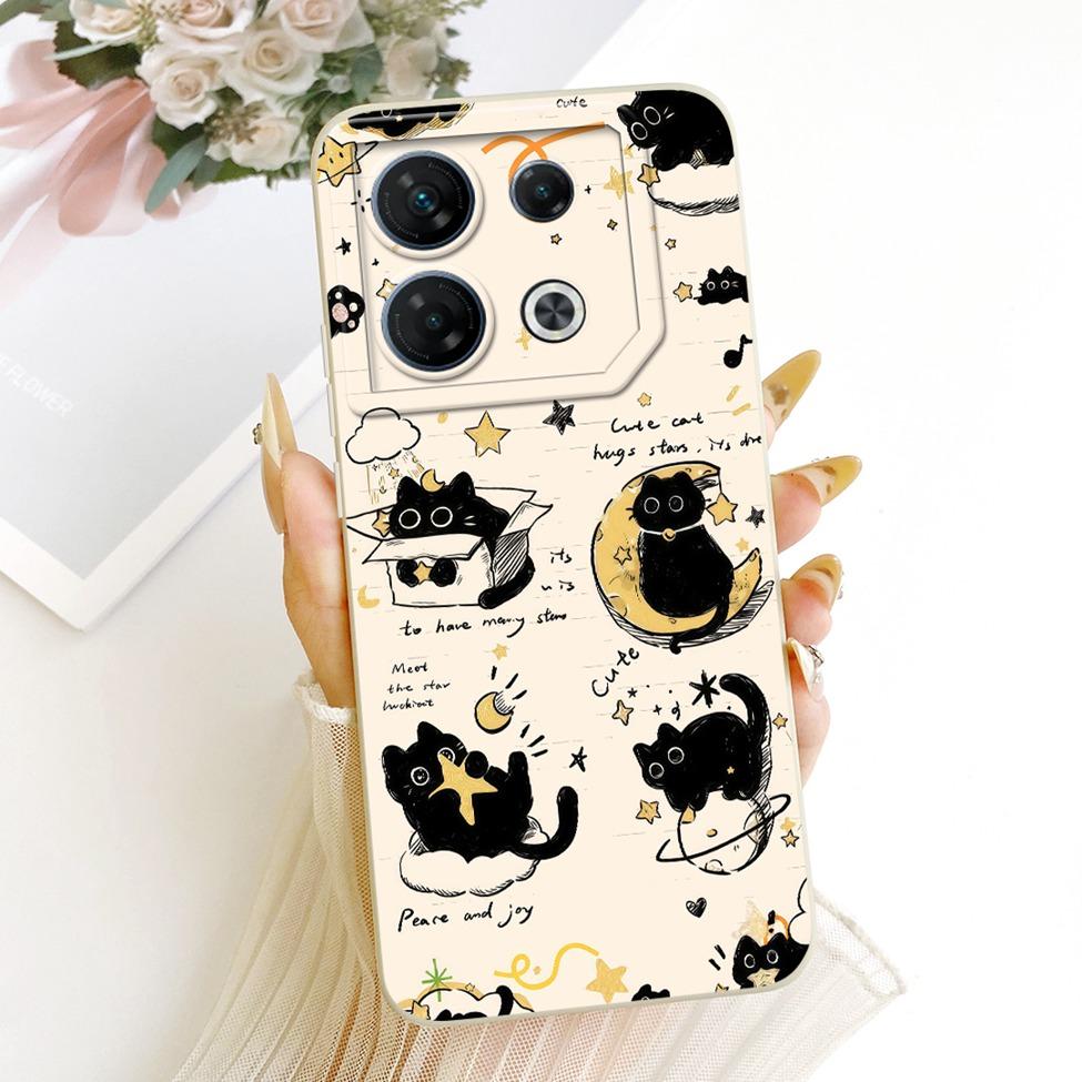 For Infinix GT 10 Pro Case Cover Luxury Fashion Cool Kawaii Cute Painted Silicone Casing For Infinix GT 10Pro X6739