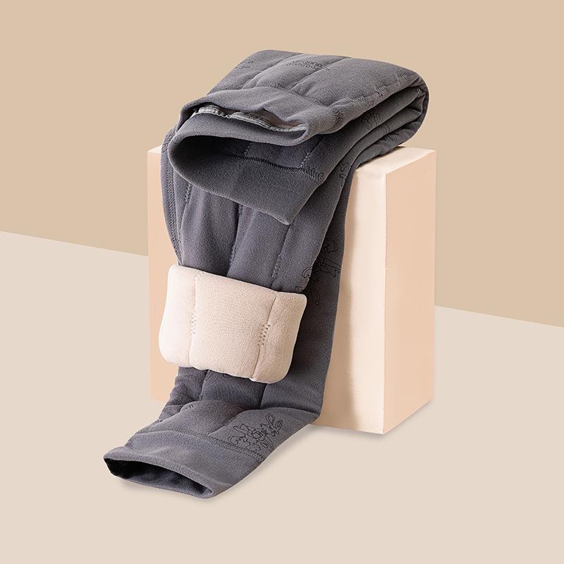 Autumn/Winter Girls' Cotton Thermal Leggings: Thick, Elastic, Slimming, Versatile