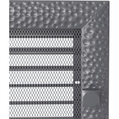 Vent Cover VENUS 17x30 Graphite with Blinds