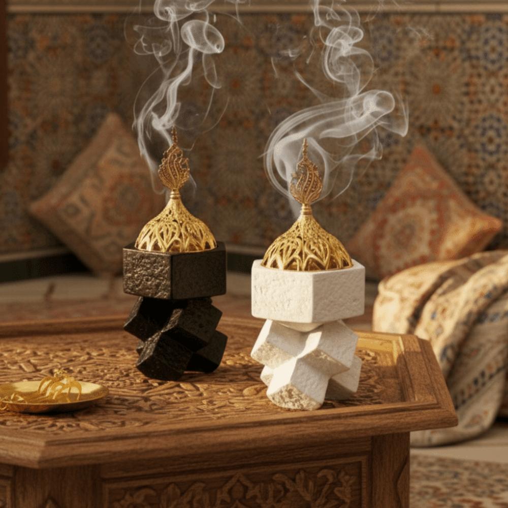 Decorative Cross-Knot Incense Burner Artistic Sandalwood Incense Burner  Yoga