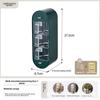 Box Seasoning Household Kitchen Utensils Salt MSG and Seasoning Combination Suit Wall Hanging Punch-Free Plastic with Spoon