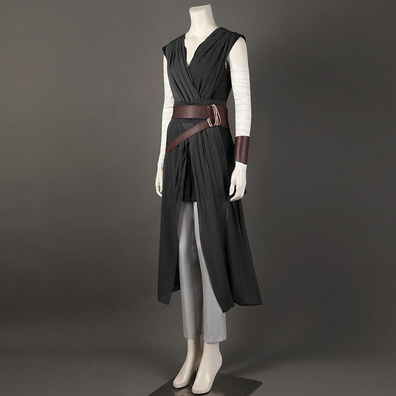 Rey Cosplay Costume Adult Women'S Suit Halloween Carnival Comic-Con Masquerade Party Coser Props Middle Ages Performance Clothes