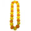 Dia De Los Muertos Decoracion Multicolor Marigold Garland With Plastic Decor For Party Venue Decoration