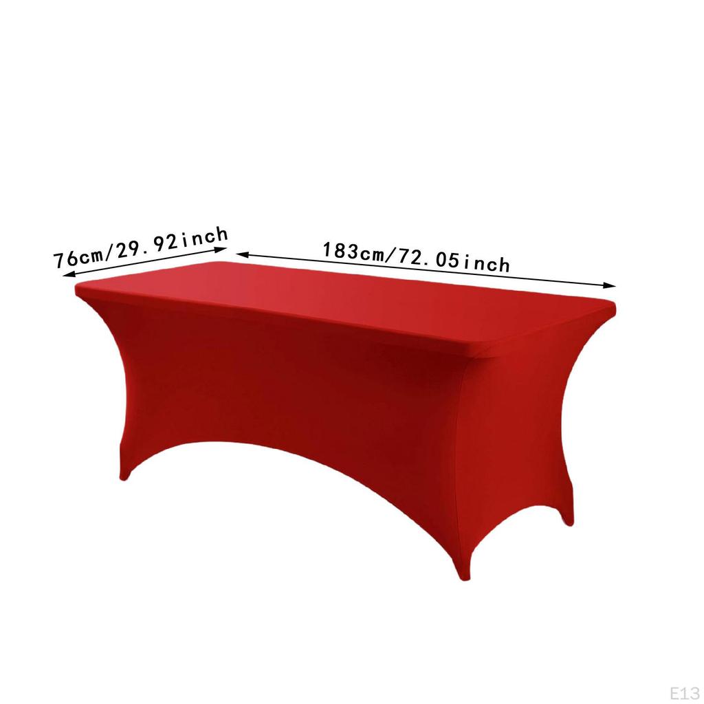 6 Foot Rectangle Table Protector for Lash Bed Cover At Weddings And Parties