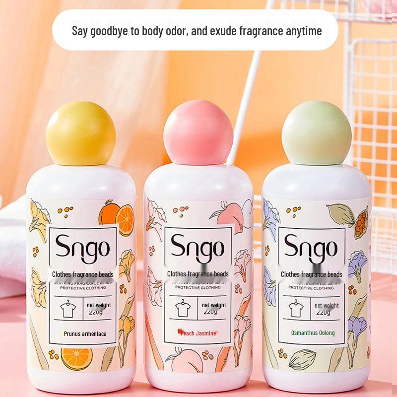 Household Long-Lasting Scent Fabric Softener Beads: Mite-Removing, Fragrance-Retaining Laundry Companion