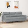 VidaXL 3-Seater Sofa, Living Room Sofa with Armrests and Back Cushions, Indoor Living Room Furniture, 359243