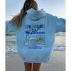 2026 Unisex Drop Shoulder Printed Hoodie: Fashionable, Casual, High-Quality Long Sleeve Sweatshirt