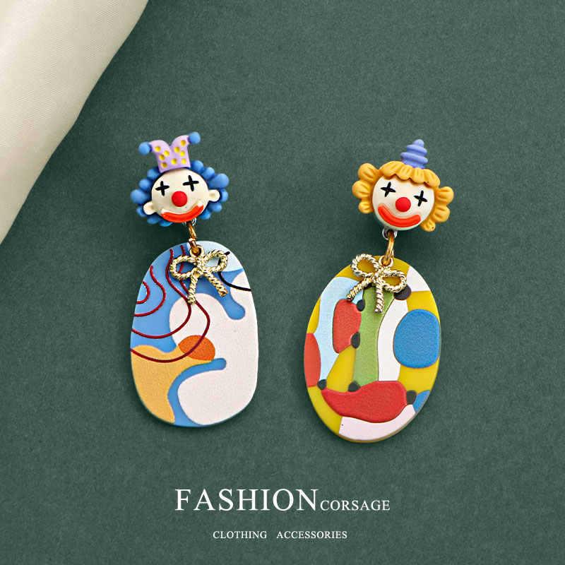 Circus Clown Brooch: Versatile, Creative, and Fun Pin for Bags and Pencil Cases