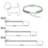 1 Pc Cat Collar Necklace Dog Necklace Pet Accessories Puppy Collar Crystal Cute Pet Collar Dog Accessories Pet Pendant Necklace