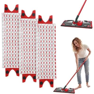 Pad de mop din microfibră de schimb și cap de mop pentru kit de șters podeaua lavabil