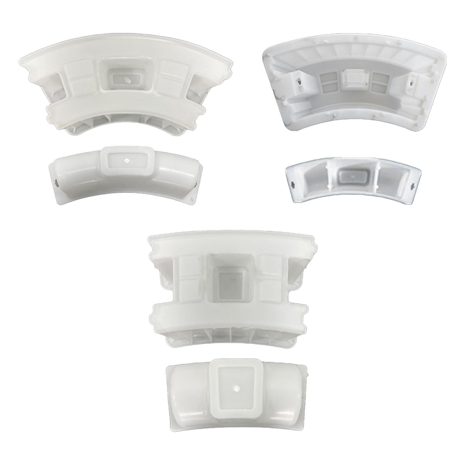 Ground Round Concrete Block Brick Mould Reusable ABS Well Maker for Garden Fence Road and Inspection Wells