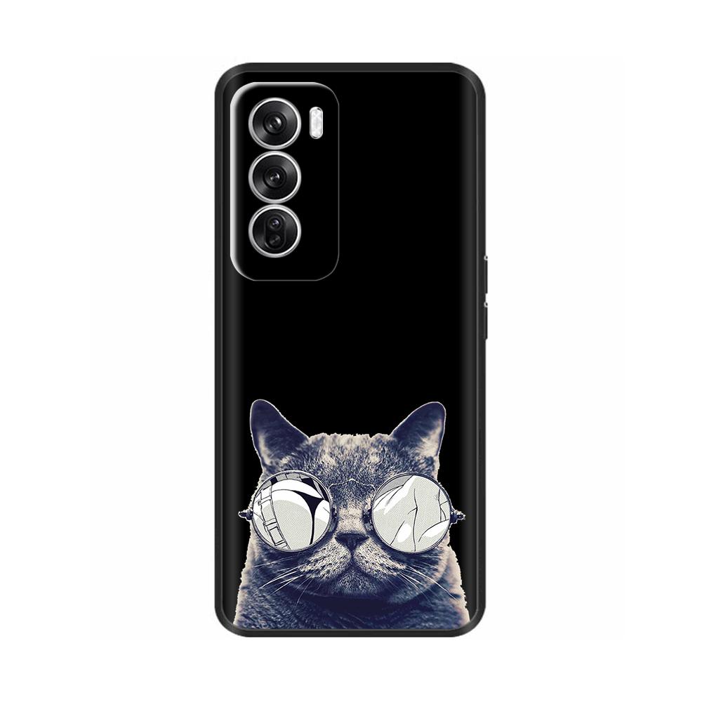 Luxury Painted Case For OPPO Reno 12 Pro Back Cover Silicone Phone Case For OPPO Reno 12 Reno12 Pro 5G Protective Shell Capas