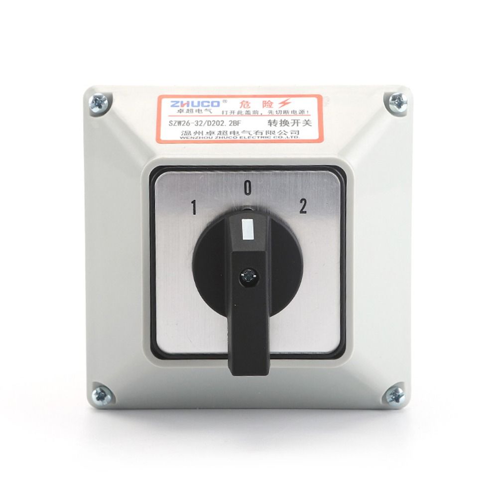 

SZW26-32/D202.2BF Universal Selector Switch 660V with Exterior Box Cam Selector Switch