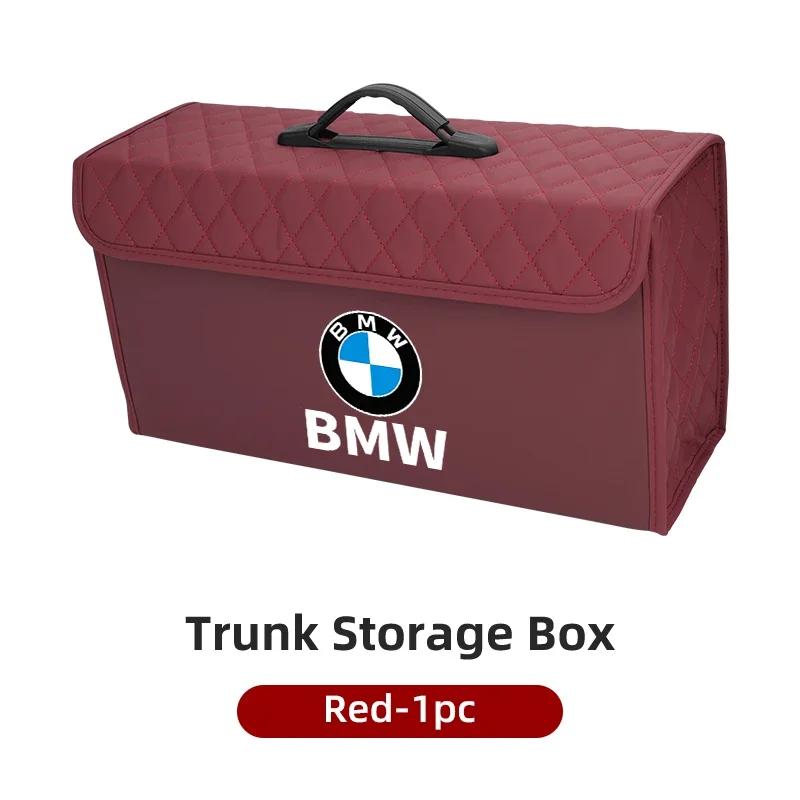 Ny Bilorganisatör Resväska Läder Bagageutrymmesorganisatör Portabel Vikbar För BMW E46 E90 E60 F10 E39 F30 E36 F20 E87 E90 E