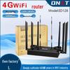 ED128 Industrial-Grade 4G WiFi Router with Detachable Suction Cup Antenna and Enhanced Wall Penetration
