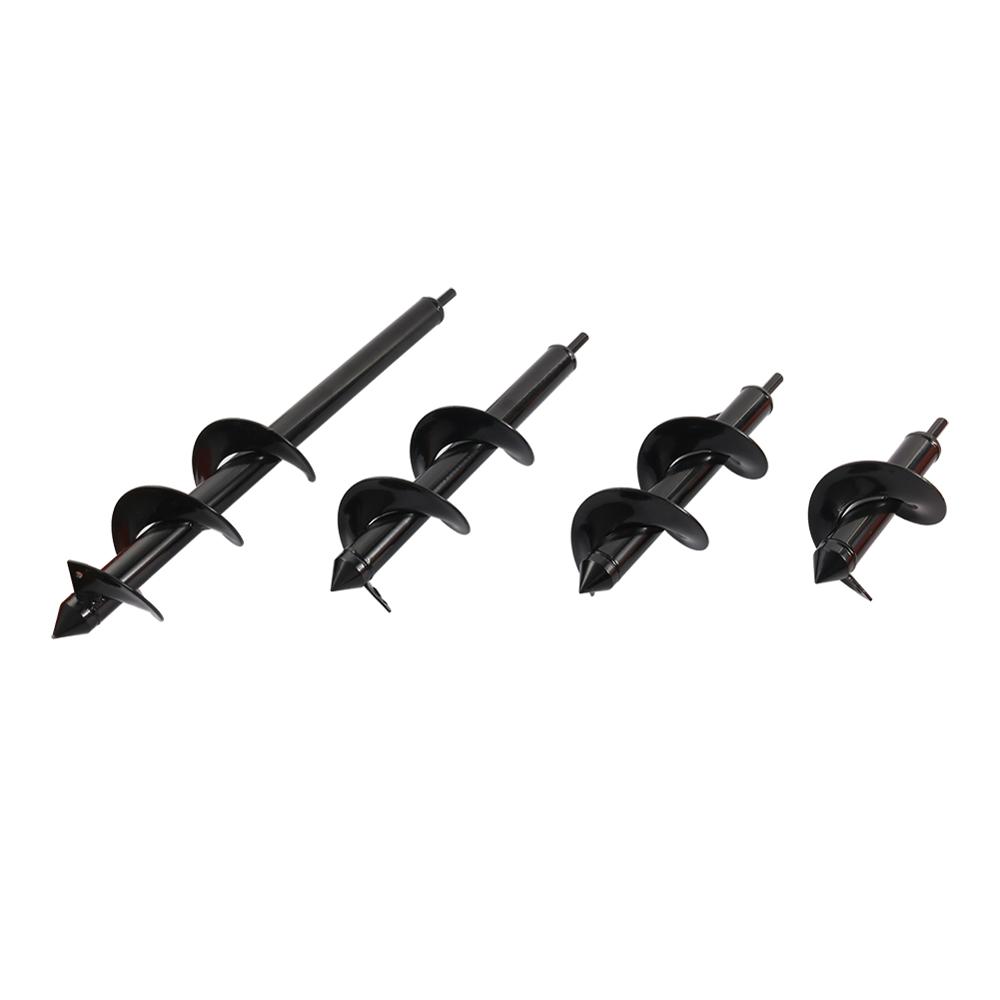 6 Sizes Garden Power Tools-Ground Drill Spiral Drill Bit Auger Seed Plant Flower Planting Hole Digger Tool