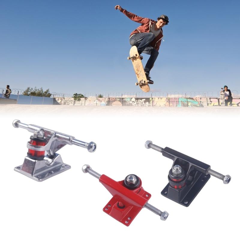 1 pár skateboardových držáků kol, trucků, hliníkové trucky odolné proti nárazu