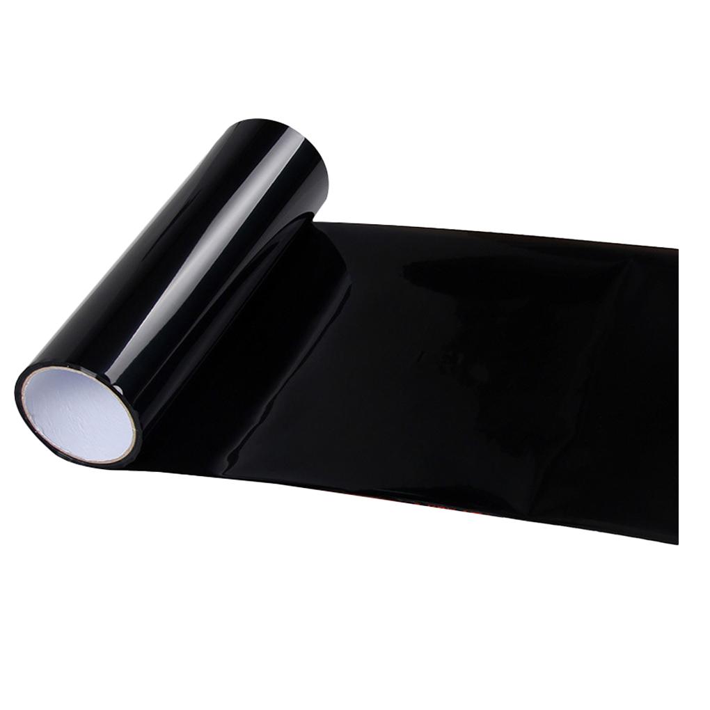 Yellow Car Tail Fog Head Light Headlight Tint Film Cover 30x60cm