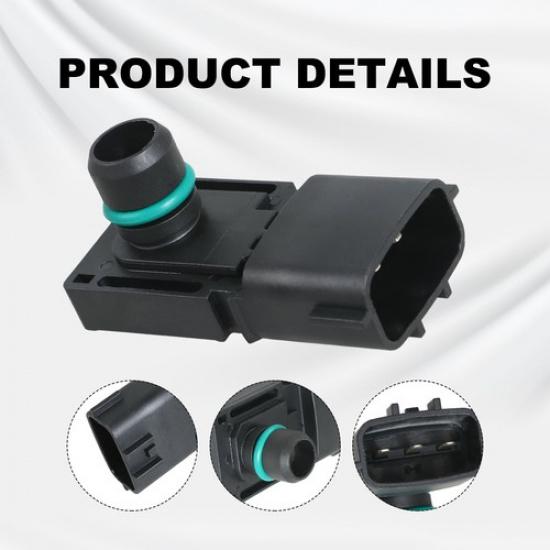 1x MAP Fuel Pressure Sensor Gas Rear for NISSAN INFINITI Q60 QX70 22365-AM60A