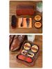 Love Orange 7-Piece Horsehair Brush Shoe Polish & Leather Care Set - Black & Colorless Cleaner with Maintenance Tools