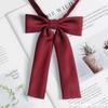 Graduation Photo Burgundy Bow Tie for Women & Men - Japanese JK Academy Style