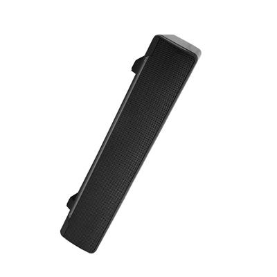 USB kabelový stereo soundbar hudební přehrávač basový prostorový zvukový box 3,5mm vstup pro PC mobilní telefony (Černá)