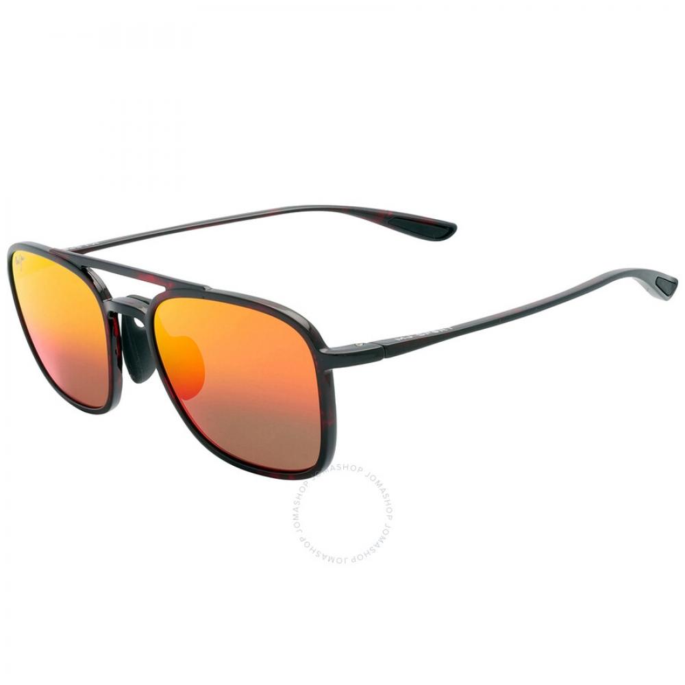 Maui Jim Keokea Hawaii Lava Navigator Unisex Sunglasses Rm447 04t 55