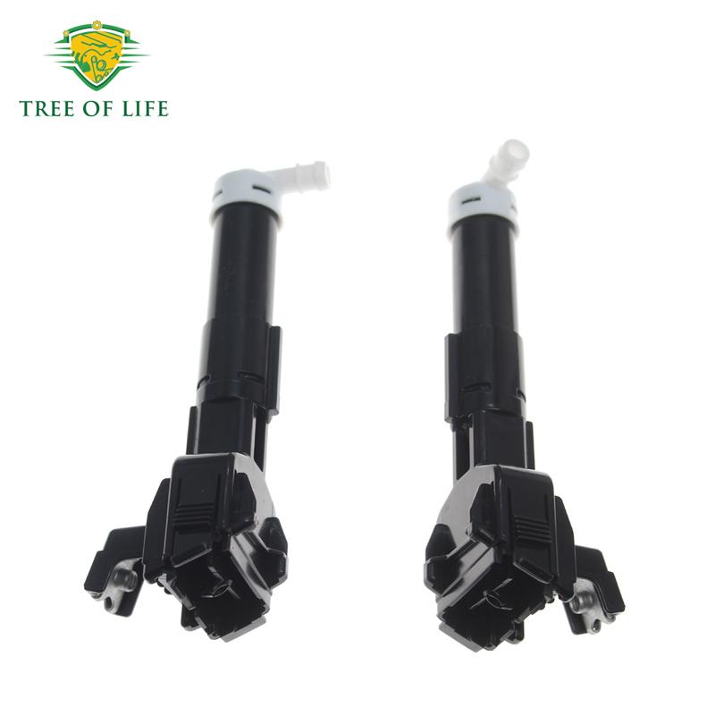 New For Toyota Hilux Vigo 2011 2012 2013 2014 2015 Front Headlight Washer Sprayer Nozzle Pump Headlamp Cover Unpainted LH&RH
