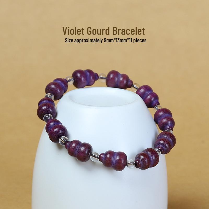 Sandalwood Fortune & Prosperity Gourd Bracelet: Authentic Buddhist Beads Rosary, Cultural Ornament & Gift