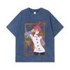 275 GSM Washed T-shirts 100% Cotton Seven Deadly Sins V11 Gowther Print Unisex Heavy Cotton T Shirt
