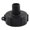 High Quality Practical Industry Outdoor Home Drain Adapter Adapter Black HDPE Material Parts With Sealing Ring