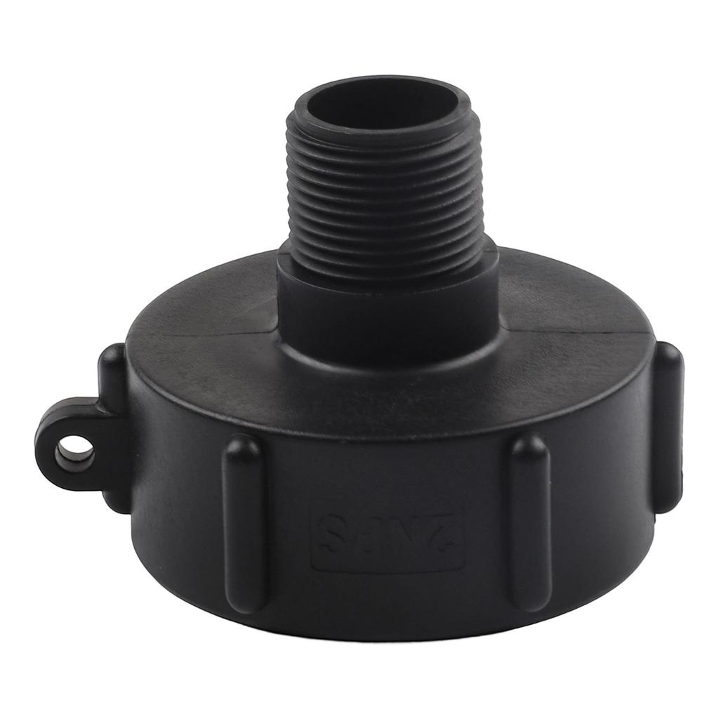 High Quality Practical Industry Outdoor Home Drain Adapter Adapter Black HDPE Material Parts With Sealing Ring