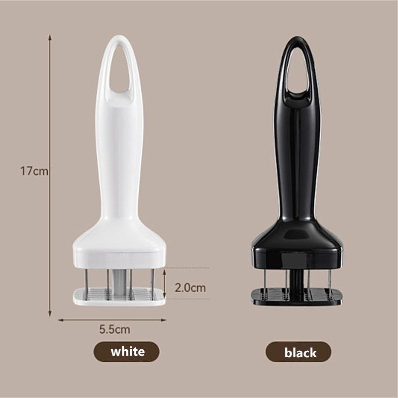 Stainless Steel Handheld Tender Meat Needle Multifunctional Kitchen Steak Perforator Manual Household Broken Tendon Meat Hammer