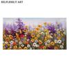 Abstract Flowers Oil Painting On Canvas Wall Art Posters And Prints Wall Pictures For Living Room Bedroom Nordic Art Home Decor